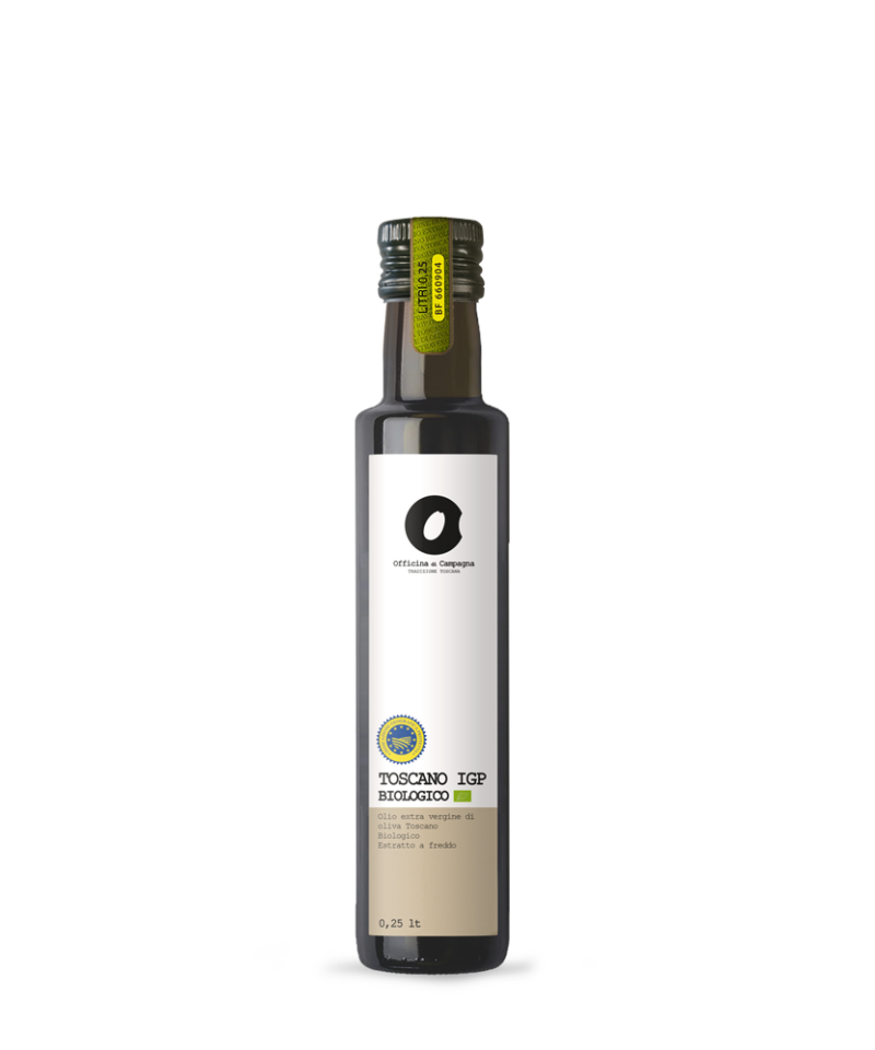 Extra virgin olive oil TUSCAN I.G.P. BIO - 0.25 l