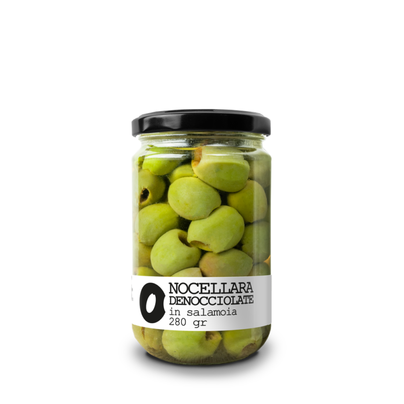 Pitted Nocellara green olives - 280 g